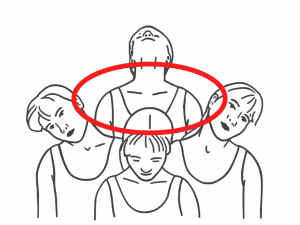 Movilidad del cuello: círculos de la cabeza