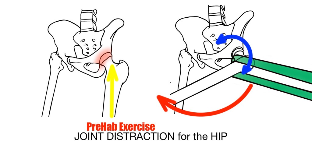 Stretching - Joint Distraction for the Hip